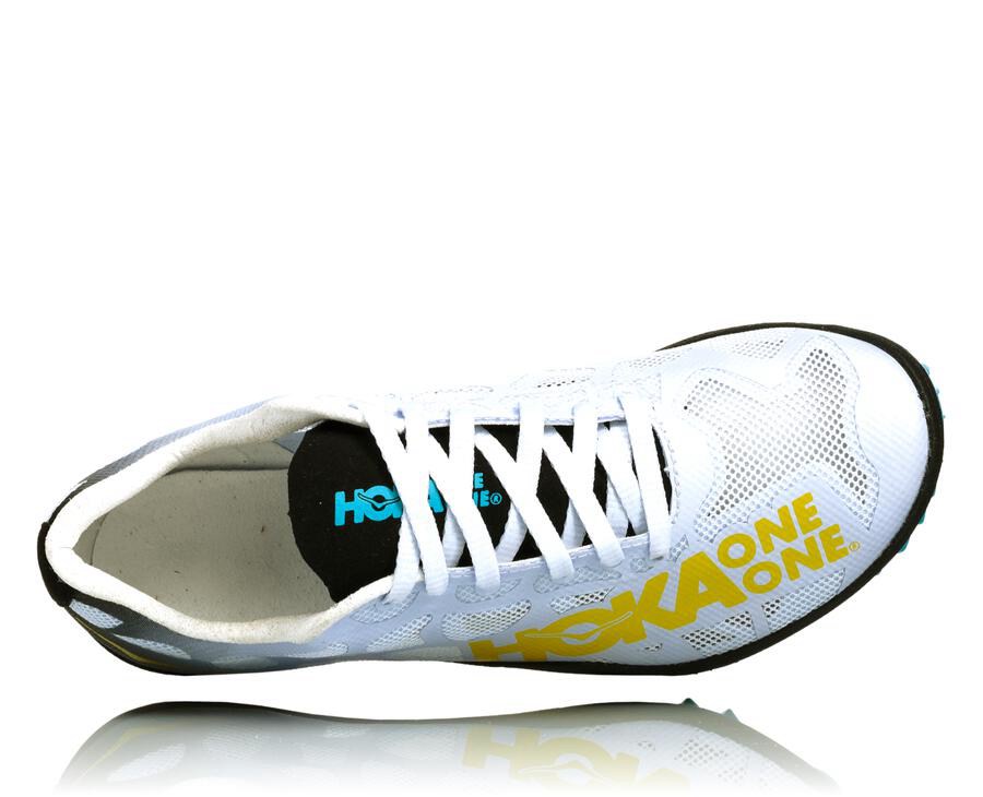 Spikes Atletismo Hoka One One Feminino Branco - Rocket X - 509-QXEVZI